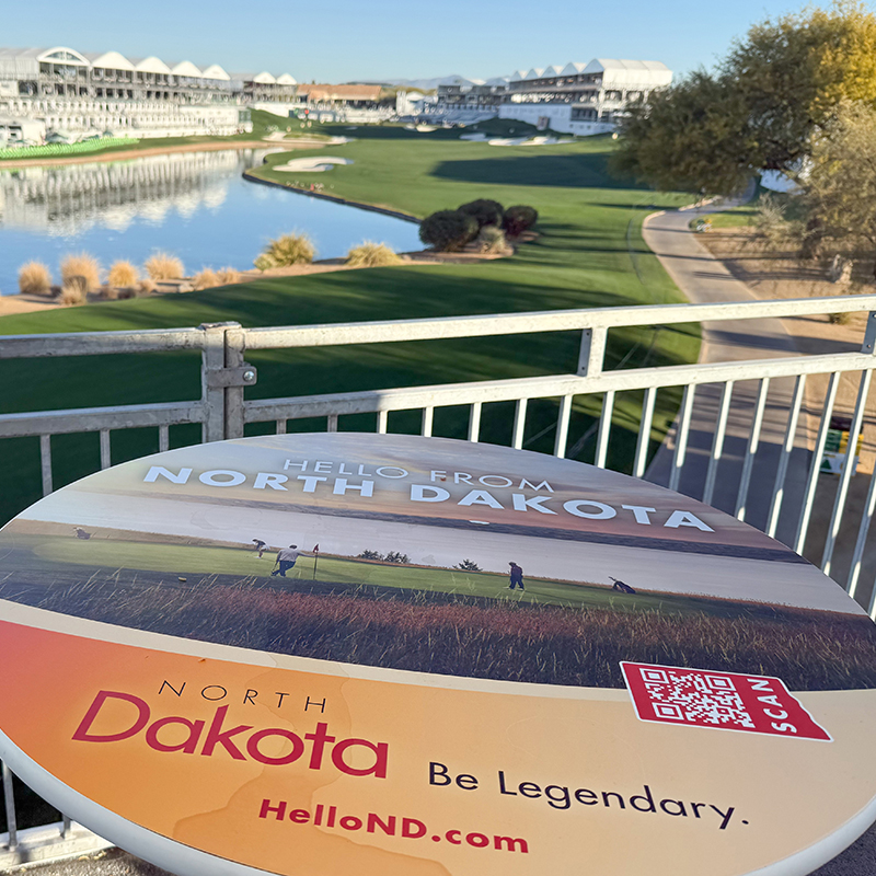 North Dakota’s Ace at the Phoenix Open